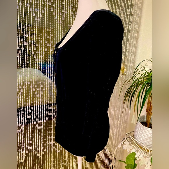 LANE BRYANT BUTTON RIBBED SWEATER - Picture 2 of 5